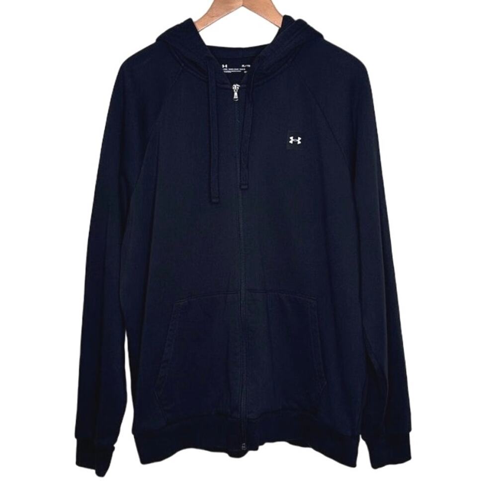 Under Armour Men's Loose Fit Black Coldgear Hoodie size XL
